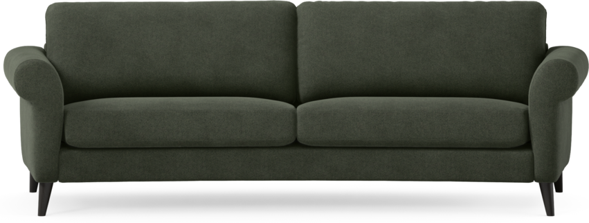 Bridge - 3-sits soffa svängd - Grön