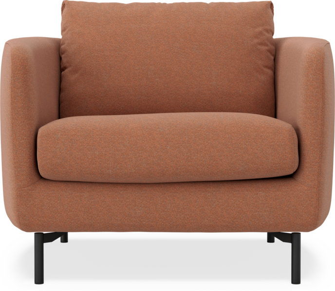 Madison Lux - Fåtölj, 70 cm - Orange