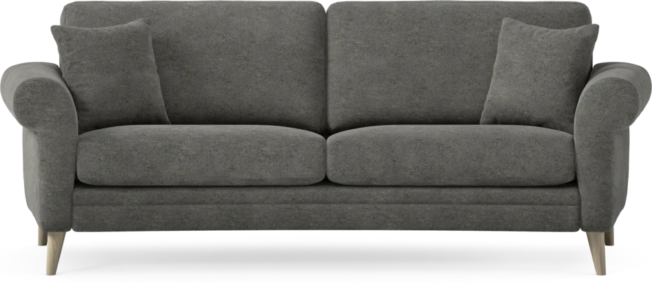 Eden - 2,5-sits soffa svängd - Grå