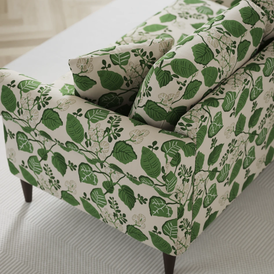Eden - 2,5-sits soffa svängd - Flerfärgad
