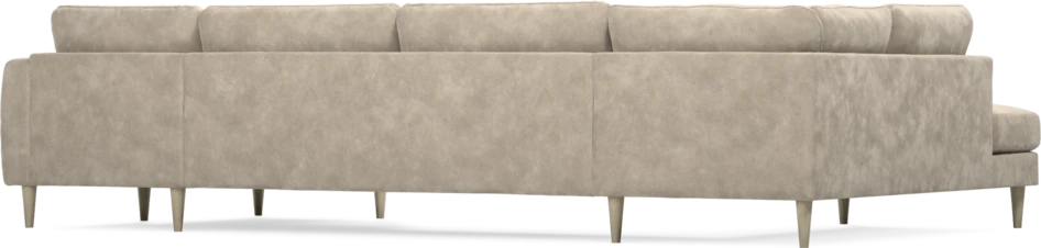 Bridge - 3-sits soffa med divan vänster och schäslong höger - Beige