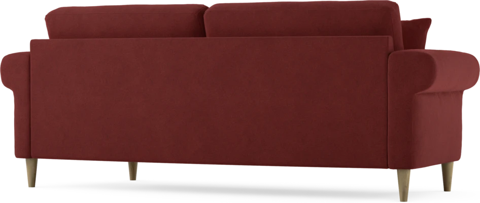 Eden - 2,5-sits soffa svängd - Röd