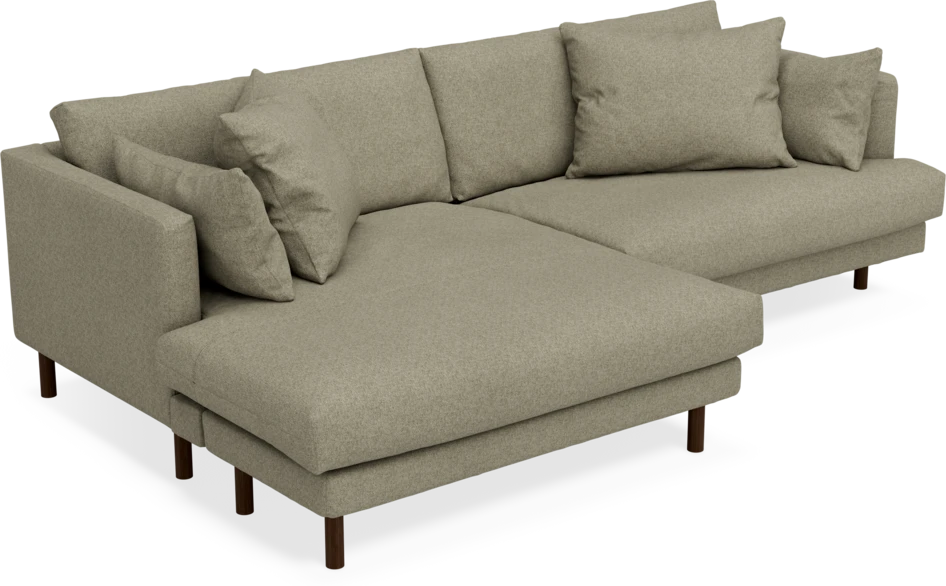 Harper - 4-sits med schäslong XL vänster - Beige