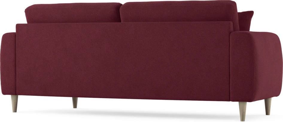 Eden - 2,5-sits soffa svängd - Röd