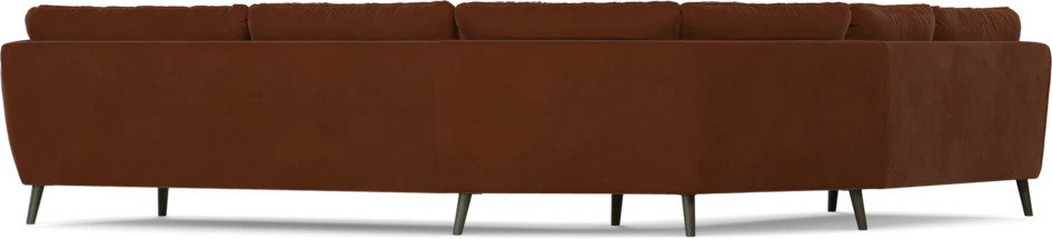 Madison Lux - Hörnsoffa 2+3-sits, hörn 2 - Orange
