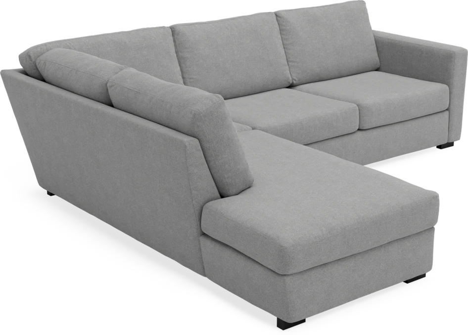 Friday - 2,5-sits soffa med divan vänster - Grå