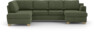 Friday - 3-sits soffa med divan vänster och schäslong höger - Grön