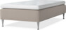 Delux Sense - Ramsäng, enkelsäng med bäddmadrass - Beige