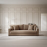 Rossi - 3-sits soffa, hel dyna - Beige