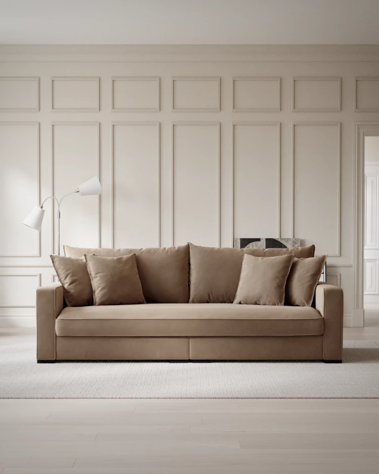 Rossi - 3-sits soffa, hel dyna - inspiration