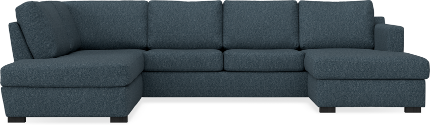 Friday - 3-sits soffa med divan vänster och schäslong höger - Blå
