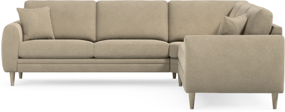 Eden - Hörnsoffa, 2,5+2,5-sits - Beige