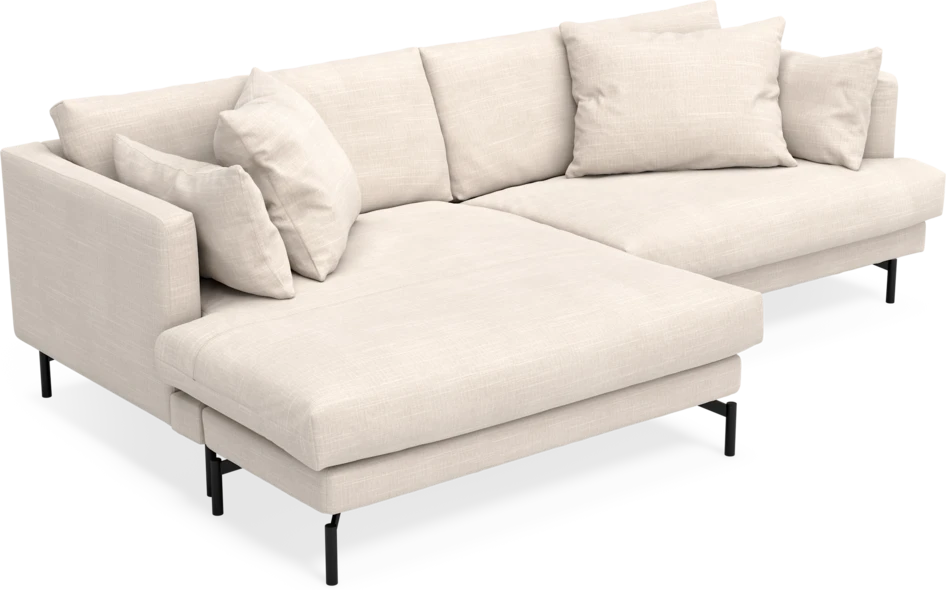 Harper - 4-sits med schäslong XL vänster - Beige