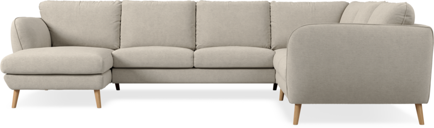 Madison Lux - Hörnsoffa med schäslong vänster - Beige