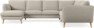 Madison Lux - Hörnsoffa med schäslong vänster - Beige