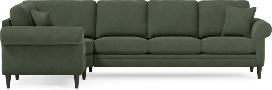 Eden - Hörnsoffa, 1+3-sits - Grön