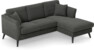 Eden - 2-sits soffa med schäslong - Grå