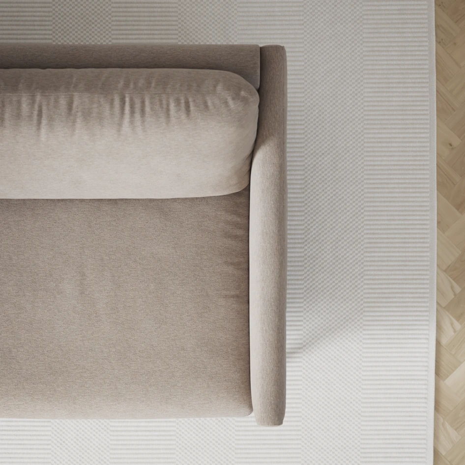 Madison - 2-sits soffa med divan vänster och schäslong höger - Beige