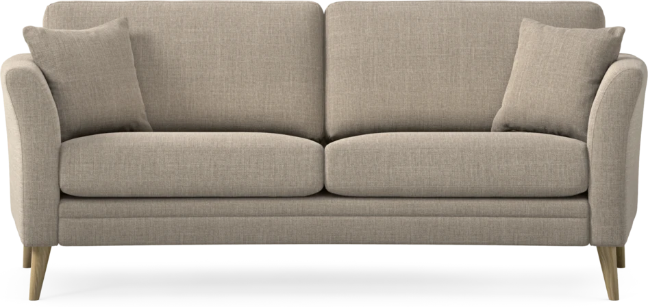 Eden - 2,5-sits soffa svängd - Beige