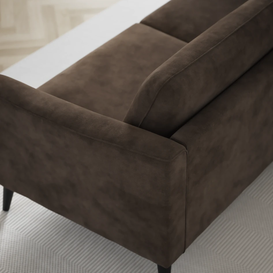 Bridge - 4-sits soffa - Brun