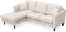 Eden - 2-sits soffa med schäslong - Beige