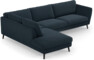 Madison - 3-sits soffa med divan vänster - Blå