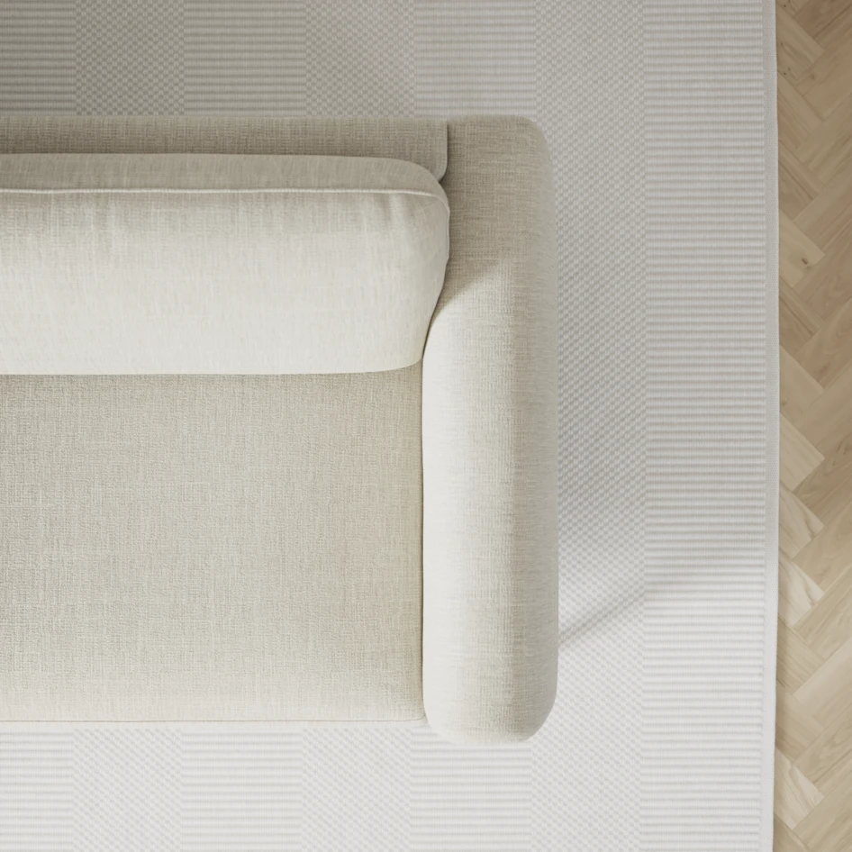 Bridge - 3-sits soffa med schäslong vänster och divan höger - Beige