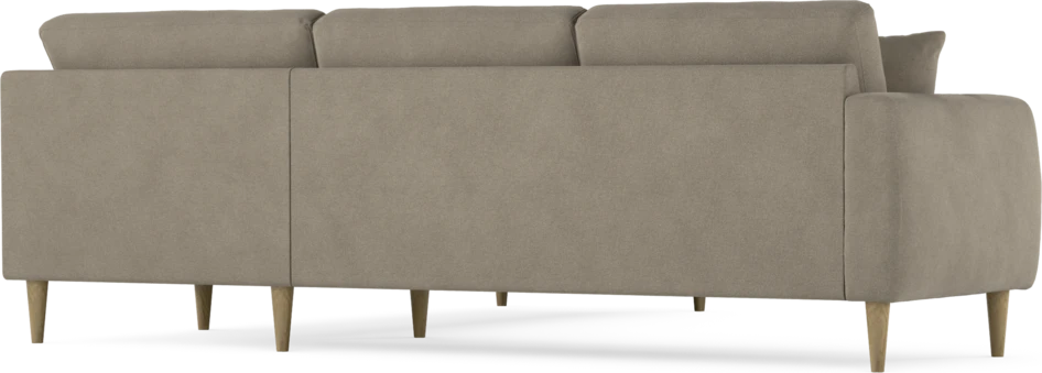 Eden - Hörnsoffa, 2,5+2,5-sits - Beige