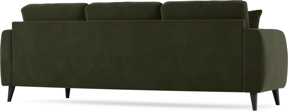 Eden - 3-sits soffa svängd - Grön
