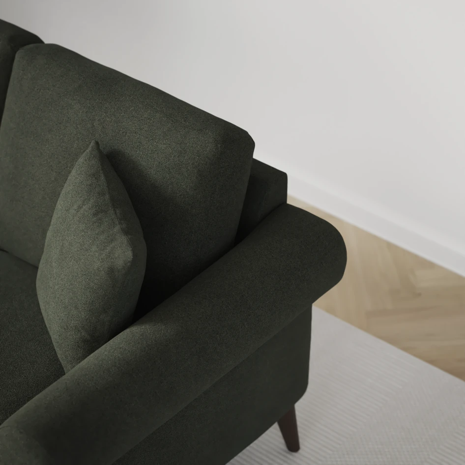 Eden - 2,5-sits soffa - Grön