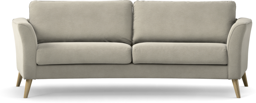 Bridge - 3-sits soffa svängd - Brun