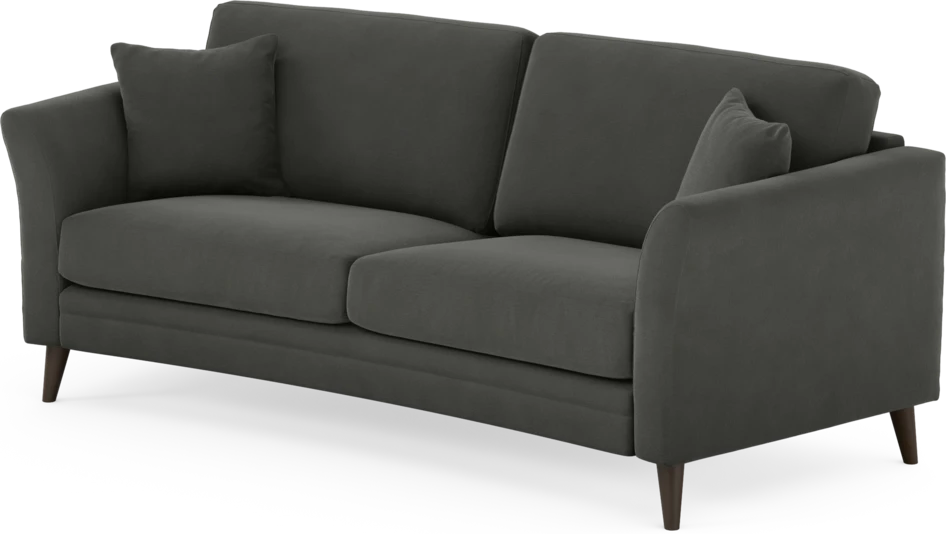 Eden - 2,5-sits soffa svängd - Grå