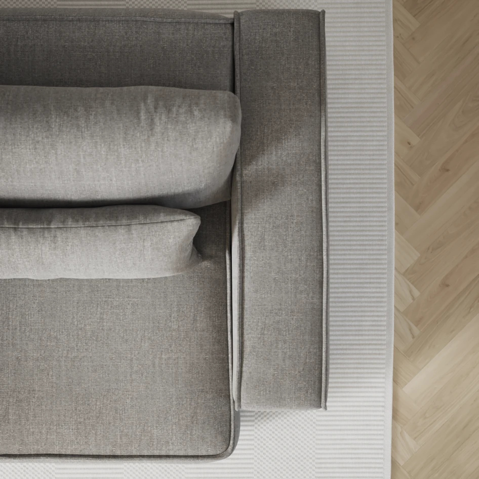 Ide - Bäddsoffa 3-sits - Grå