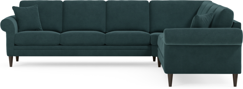 Eden - Hörnsoffa, 3+3-sits - Blå