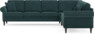 Eden - Hörnsoffa, 3+3-sits - Blå