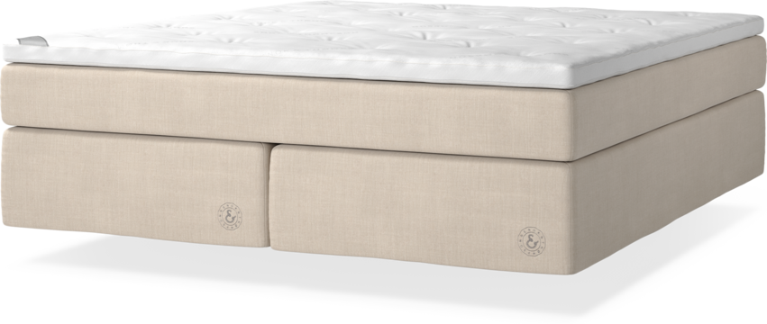 Cape Farewell Comfort - Kontinentalsäng, dubbelsäng med svävande utseende