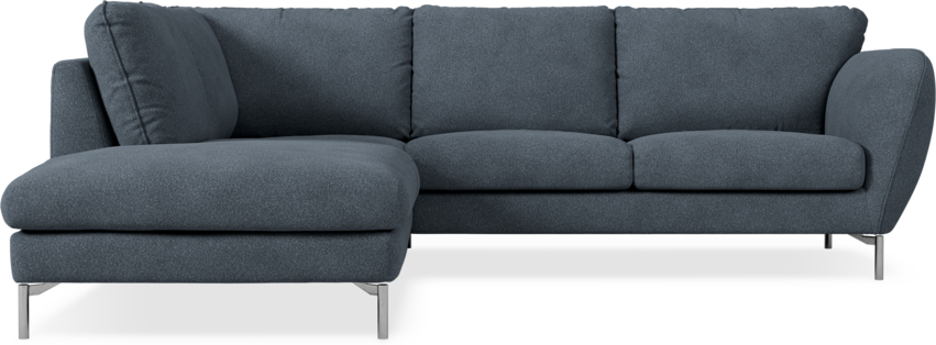 Madison Lux - 2-sits soffa med divan vänster - Vit