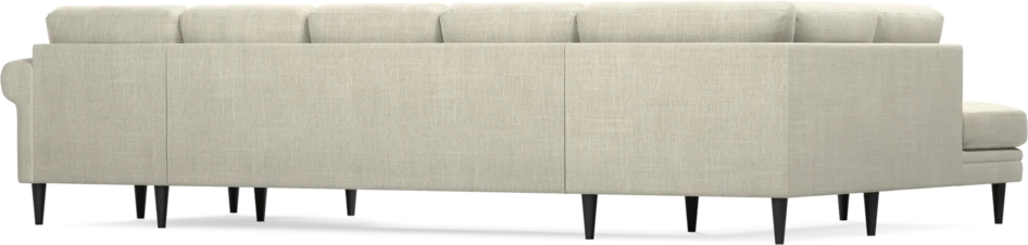 Eden - 3-sits soffa med divan vänster och schäslong höger - Beige