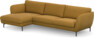 Madison Lux - 3-sits soffa med schäslong vänster - Gul