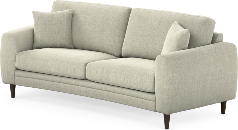 Eden - 2,5-sits soffa svängd - Beige