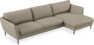 Madison - 3-sits soffa med schäslong höger - Beige