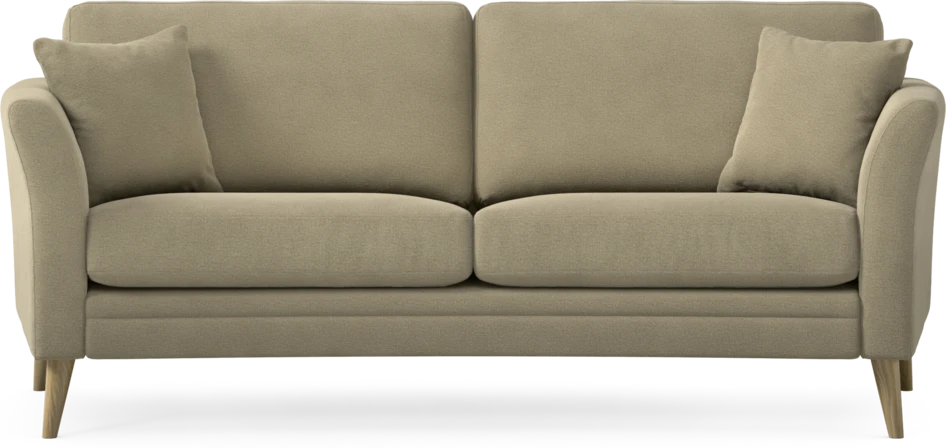 Eden - 2,5-sits soffa svängd - Beige