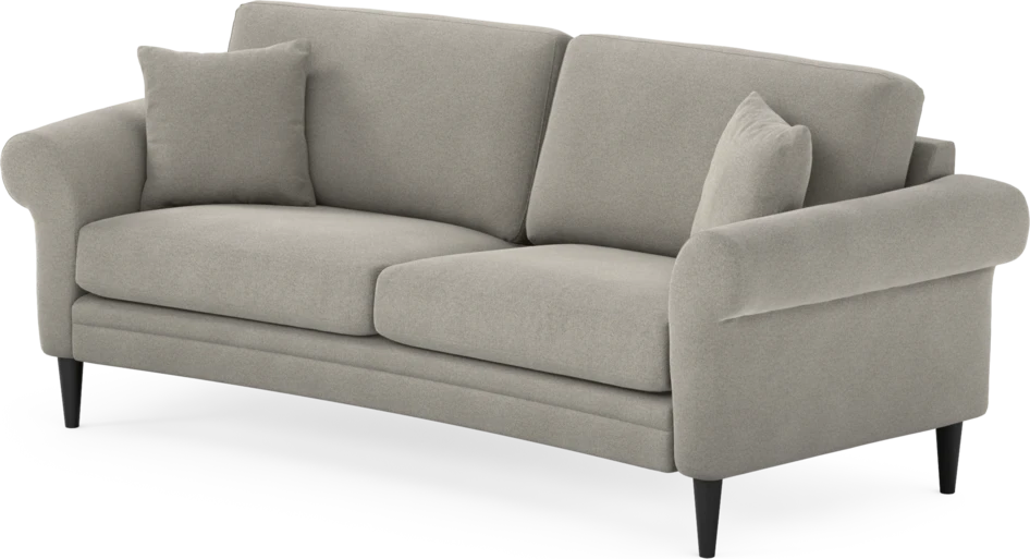 Eden - 2,5-sits soffa svängd - Grå
