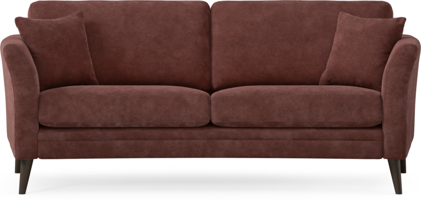 Eden - 2,5-sits soffa svängd - Röd