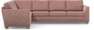 Friday - Hörnsoffa, 2+3-sits - Rosa
