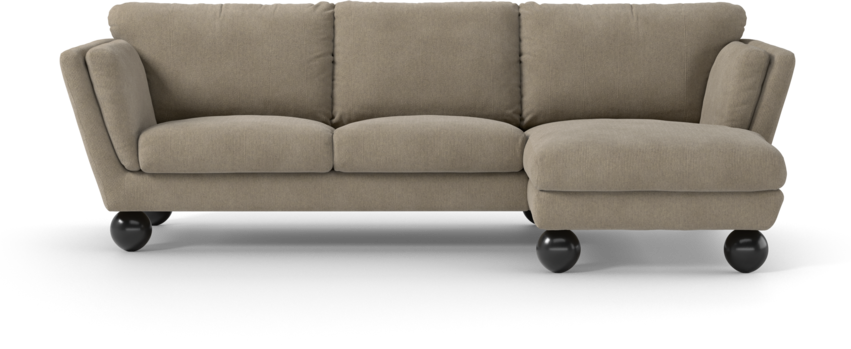 Madison - 2-sits soffa med schäslong höger - Beige