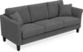 Eden - 3-sits soffa - Svart