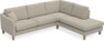 Eden - 2,5-sits soffa med divan - Brun