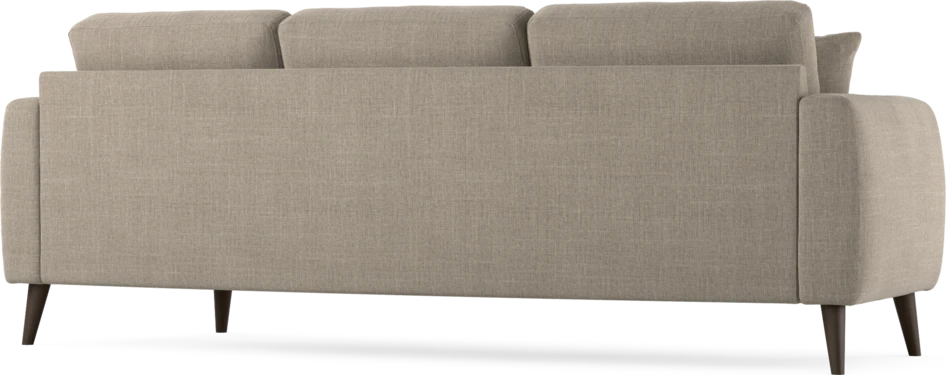 Eden - 3-sits soffa svängd - Beige