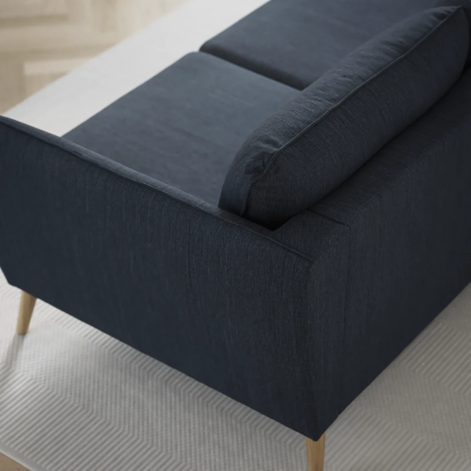 County - 3-sits soffa - Blå